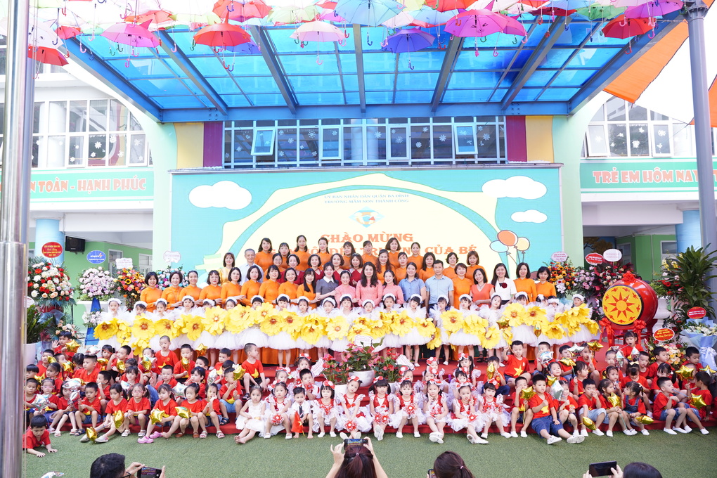 Trường Mầm non Thành Công tưng bừng trong ngày Hội đến trường của bé