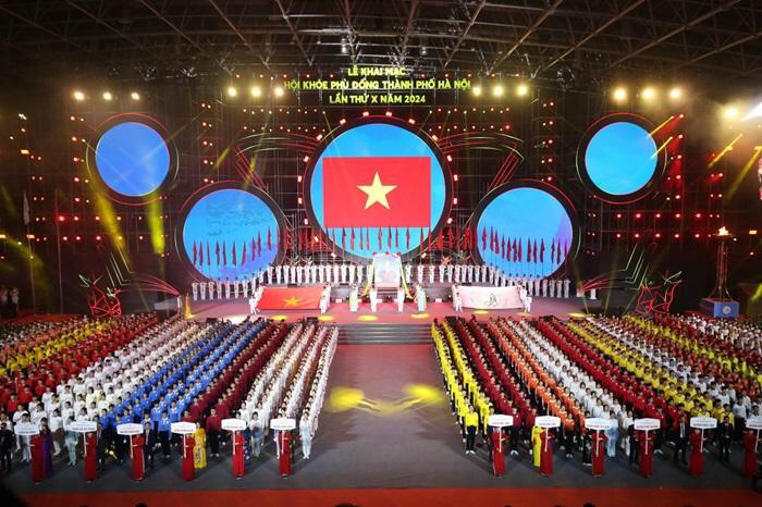 Khai mạc Hội khỏe Phù Đổng thành phố Hà Nội lần thứ X năm 2024